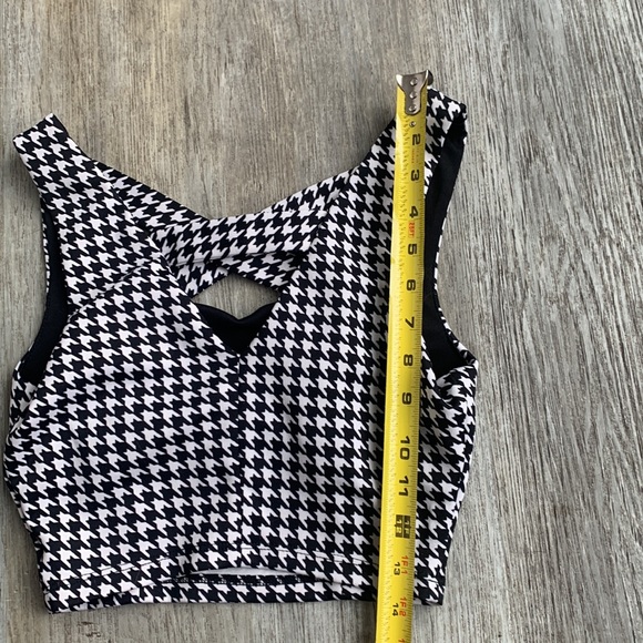 Marilyn Monroe houndstooth crop top - Picture 6 of 6